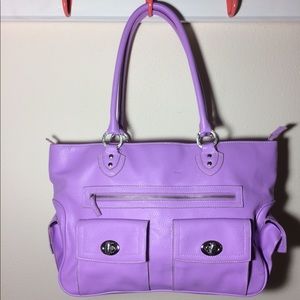 Lavender large Purse Like New!
